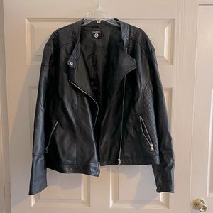Faux Leather Jacket